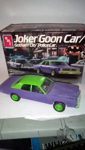 Batman 89 Joker Goon Car, Model Kit, 21cm, AMT, gebaut und bemalt, Dekostück. - Bild 1 von 6