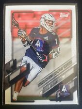 2021 Topps Premier Lacrosse League First Edition Set PLL Holiday Preview Cards Checklist 26