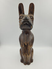 Hundefigur/ Dogge, aus Holz geschnitzt