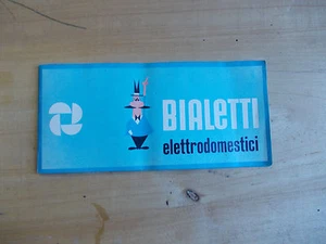 LIBRETTO PUBBLICITARIO ELETTRODOMESTICI VINTAGE BIALETTI - Picture 1 of 1
