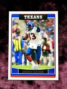 Jerome Mathis 2006 Topps RC #104 MINT Texans Rookie Jersey Hampton Pirate Legend - Picture 1 of 2