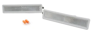 fit BMW E32 E34 525i 750il Clear Bumper Side Marker Lights - Picture 1 of 1