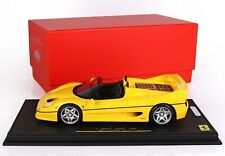 1995 Ferrari F50 Coupe Spider Version Yellow 1:18 BBR P18190B • NEW & ORIGINAL PACKAGING