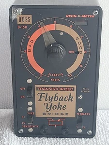 Doss D-150 Flyback Yugo Puente 1961 Neón-O-Meter En muy buen estado De colección Difícil de encontrar RARO - Imagen 1 de 6