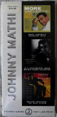 Brand New Sealed Johnny Mathis: 3 Classic Albums Box Set - Image 1 of 4