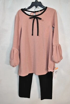 Conjunto de leggings y top Bonnie Jean seis 6X rosa niña Foto 1 de 4