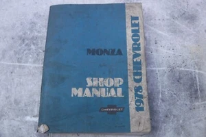 1978 Chevrolet Monza Shop Manual - Picture 1 of 1