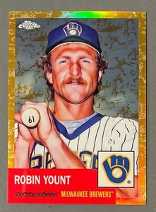 ⚾(you pick!) Milwaukee Brewers 2022 Topps Chrome Platinum Anniversary 🔵🟡