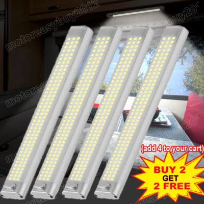 12V LED Lights Campervan Caravan Ceiling Interior Strip Bar Van Boat Lighting - Image 1 of 4