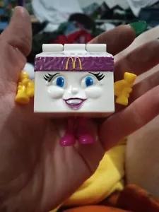 Giocattolo Happy Meal vintage 1993 McDonald's cartone latte basso contenuto di grassi cambiabile - Foto 1 di 5
