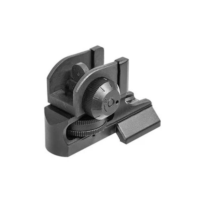 Leapers UTG Super Slim Fixed A 2 Style Rear Sight Matte Black MNT-950RS02-B
