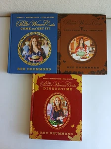 Ree Drummond PIONEER WOMAN COOKS Recipe Book Cookbook Lot of 3 Preowned - Foto 1 di 19
