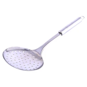 Cuchara ranurada de acero inoxidable para colar cocina cucharas para servir - Imagen 1 de 12