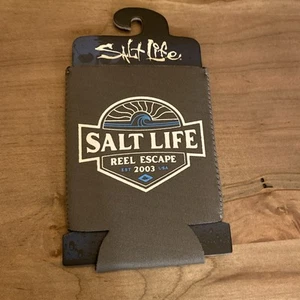 Salt Life Dose Koozie grau Rolle Escape Design NEU - Bild 1 von 2