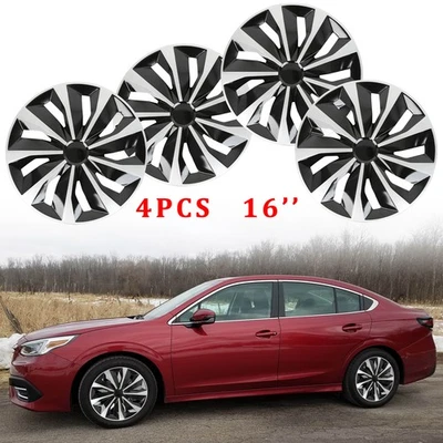 For Subaru Legacy 08-14 4PCS/SET 16" Wheel Covers Full Rim Snap On Hub Caps R16 - Image 1 of 4