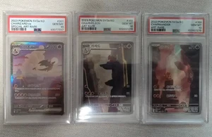 Korean Pokemon Card 151 Charizard SAR / Charmander / Charmeleon ALL PSA 10 SET - Picture 1 of 1