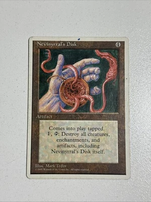 Nevinyrral's Disk [Fourth Edition 4th] MTG Magic The Gathering Deckmaster - Image 1 of 2