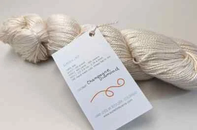 Hilo Sunshine color 100 % encaje seda solar 4 oz/400 yardas diamante champán Foto 1 de 2