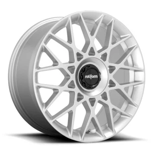 19x8.5 +35 Rotiform BLQ-C R167 5x112 Silver Wheels (Set of 4) - Picture 1 of 3