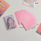 50pcs Kpop Card Sleeves 61x91mm 20C Heart Bling Holder For Holo Postcards