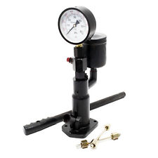 WilTec Diesel Injector Nozzle Pressure Tester Pressure Gauge 0-600 Bar - Schwarz (61476)