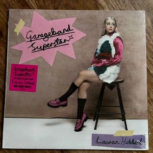 LAURAN HIBBERD - GARAGEBAND SUPERSTAR NEW PINK VINYL LP / LYRIC INNER - Picture 1 of 3