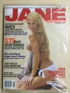 july 2005 Jane Anna KOURNIKOVA sexy cover + Naked actresses Bell + SEALED issue - Picture 1 of 12