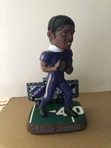 Lamar Jackson Baltimore Ravens FOCO LE Scoreboard Color Rush Bobblehead NIB SALE Cover