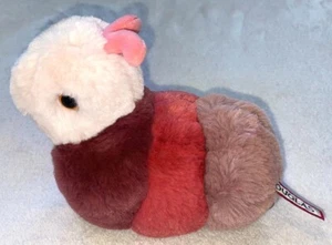 EUC SYBIL the Plush PINK CATERPILLAR Stuffed Animal Douglas Cuddle Toys #1548 - Picture 1 of 1