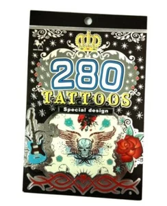 280 tatuaggi temporanei - stile M1 - Foto 1 di 8