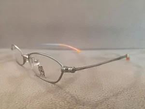 Jean Paul Gaultier JPG Vintage Full Rim Eyeglasses Frame 57-0055 SILVER 48-19 - Picture 1 of 5