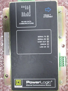 Square D Company 3020-ECM-RM PowerLogic Ethernet Communication Module - Picture 1 of 4