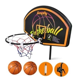 Trampoline Basketball Hoop, Basketball Hoop for Trampoline Easy to Install, - Picture 1 of 7