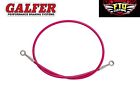 Brake Line 36" long Pink  for Extended Swingarms or Swingarm Extensions