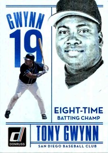 2015 Panini Donruss Tribute Eight-Time Batting Champ Tony Gwynn 11223 #4