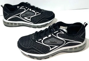 Tony Little Cheeks Air Trac Trainer Black Athletic Snuggle Foam Sneakers Shoes 8 - Picture 1 of 10