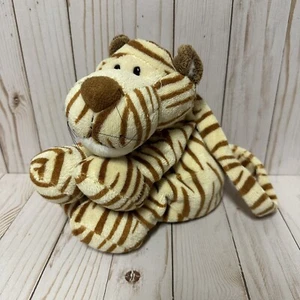 Nici Wild Friends Tigre peluche imbottito animale borsa floppy 10 pollici rara - Foto 1 di 14