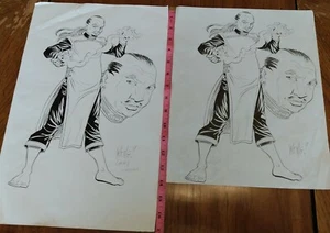 Marvel animation art MOVIE CONCEPT ART  Comics DOCTOR STRANGE DR. STRANGE WONG - Picture 1 of 4