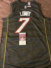 Kyle Lowry Autographed ￼Signed Miami Heat Jersey JSA Certified