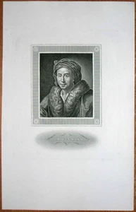 Impresión retrato ca.1860 JOHANN JOACHIM WINCKELMANN, #114 - Imagen 1 de 1