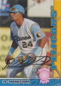 Rougned Odor 2013 Myrtle Beach Pelicans RARE Scratch Sniff Autograph Auto Yankee - Picture 1 of 1