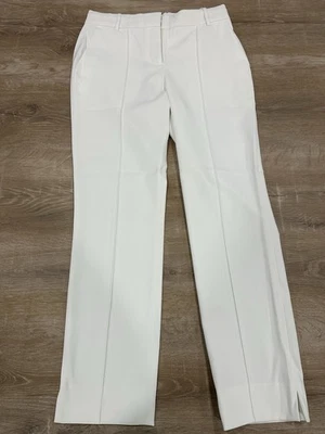 Pantalones deportivos de golf Tory Burch blancos nuevos con etiquetas talla 2 Tech Twill precio de venta sugerido por el fabricante 198 USD Foto 1 de 4