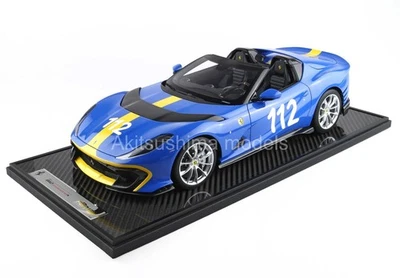 BBR BBR1216Q 1/12 Ferrari 812 Competizione A Blu #112 Edizione Limitata - 28pcs - Immagine 1 di 4