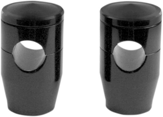 Accutronix Custom Billet Aluminum Risers 2" Black HR1352-B - Image 1 of 1