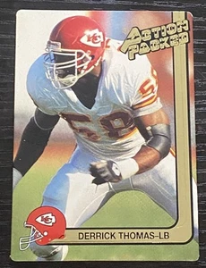 1991 Action Packed Derrick Thomas card #288 Braille back Kansas City Chiefs - Picture 1 of 2