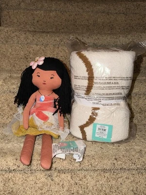 Muñeca Pillowfort / Princesa Disney Moana y manta Moana. Nuevo con etiqueta. Foto 1 de 4