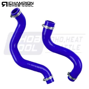 Blue Silicone Radiator Hose Kit Upper + Lower Performance 3800 3.8L GM +Clamps - Picture 1 of 2