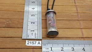 RHODOCHROSITE + cordon reglable - collier lithotherapie pendentif mix - Imagen 1 de 2