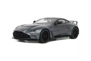 Aston Martin V12 Vantage 2023 Argento Modellino Auto 1:18 GT Spirit - Foto 1 di 7