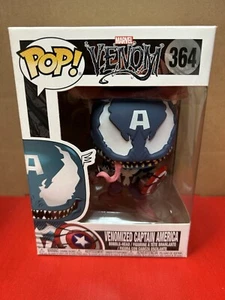 Funko Pop! Marvel - Venom: Venomized Captain America #364 Vinyl Figur - Bild 1 von 6